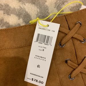BCBGeneration Skirts - BCBGeneration Suede Skirt BCBGeneration Skirts - BCBGeneration Suede Skirt